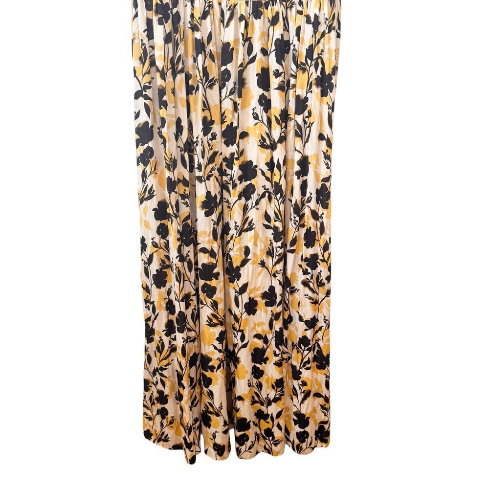 NWT J. Crew Collection Floral Ruched Maxi Dress in Luster Georgette CK990 Sz 16 - Picture 5 of 11